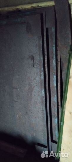 Ворота гаражные металлические бу