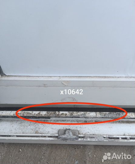 Пластиковое окно Б/У 1830(в) 1350 об х 1670(ш)