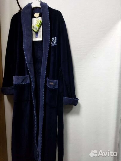 Мужской махровый халат размер м