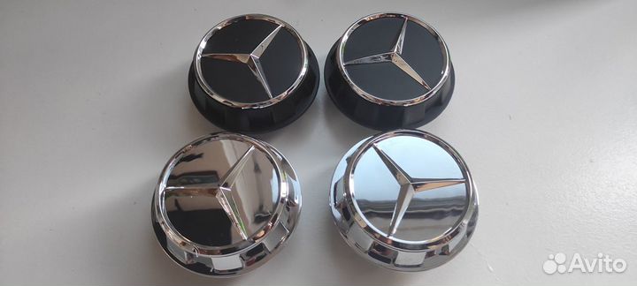 Колпак Мерседес на резьбе/ Mercedes AMG 60 мм