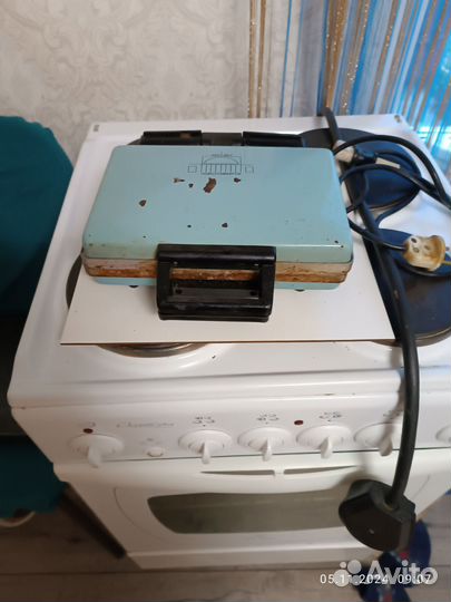 Электровафельница СССР бу