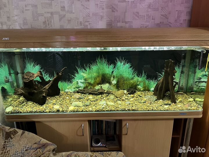 Аквариум с тумбой jebo R250
