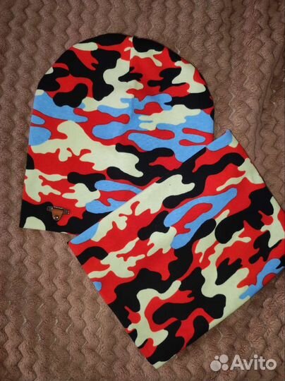 Детская шапка и снуд на мальчика