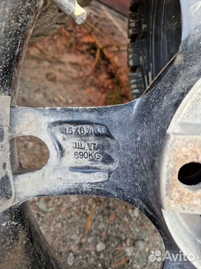 Колеса 205/65R15 на зимней резине Hankook