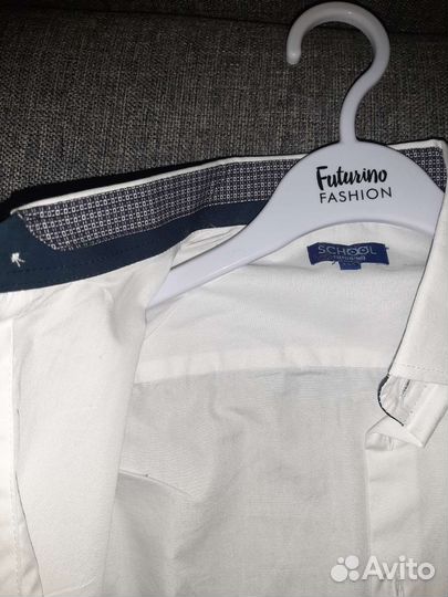 Рубашка школьная 140 новая