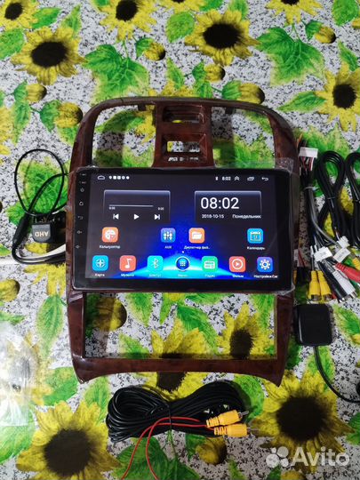 Android Магнитола дерево на Hyundai Sonata ef 4
