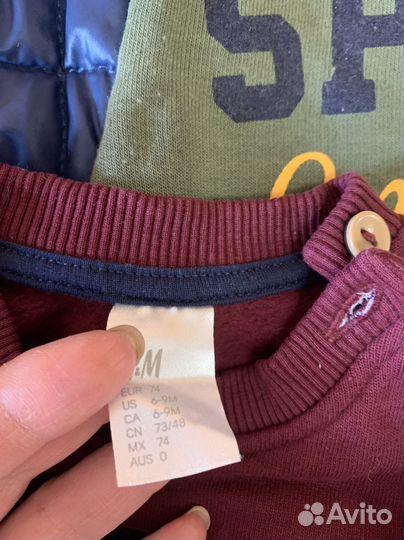 Вещи на малыша 68