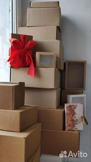 Коробка подарочная крафт