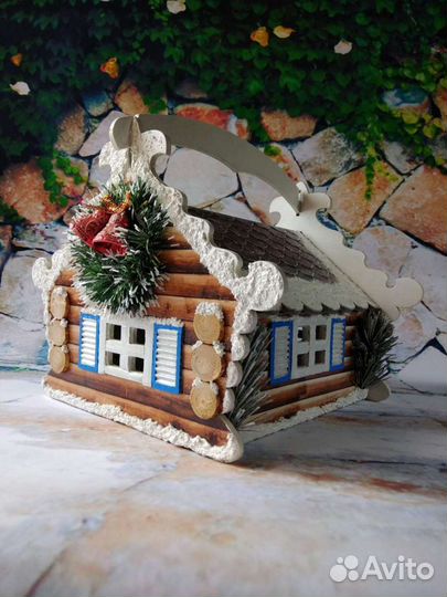 Домик игрушка шкатулка