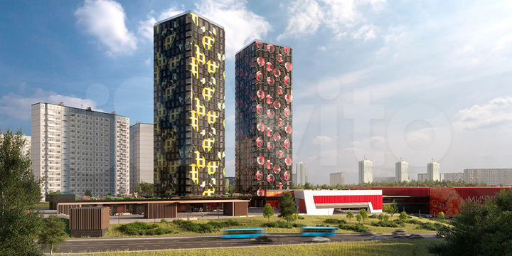 1-к. квартира, 29,6 м², 10/28 эт.