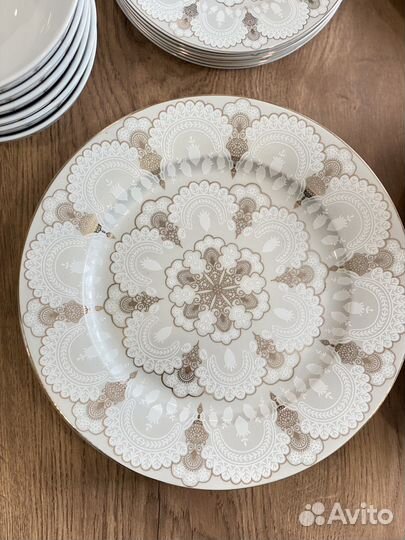 Набор посуды из мягкого фарфора “ameliya”