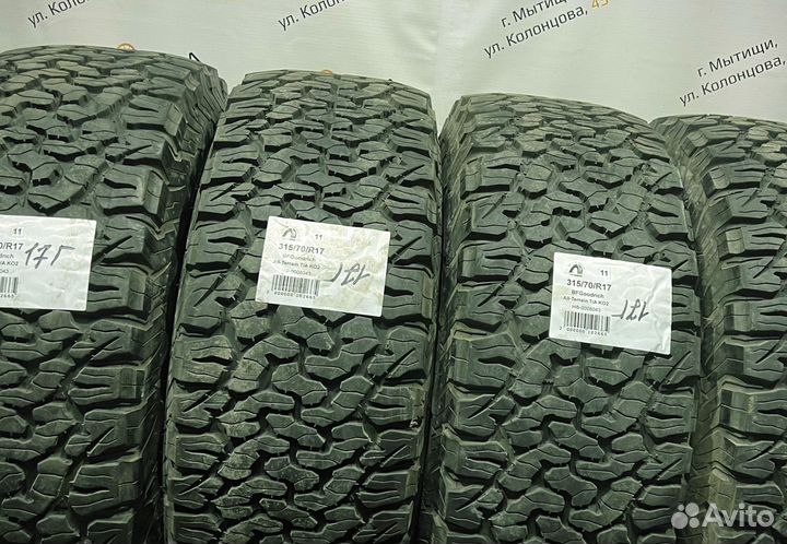 Bfgoodrich All-Terrain T/A KO2 315/70 R17 94Y