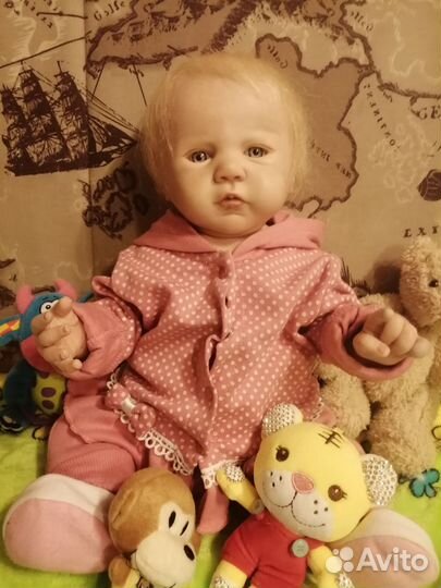 Кукла Реборн ручной работы девочка