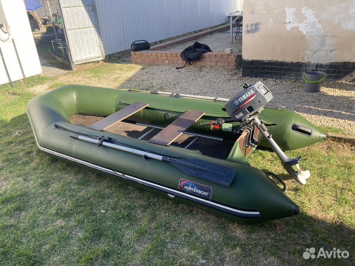 Надувная лодка hunter 320 yamaha 2л.с
