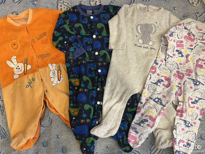 Одежда для мальчика пакетом 74р (6-9 мес)
