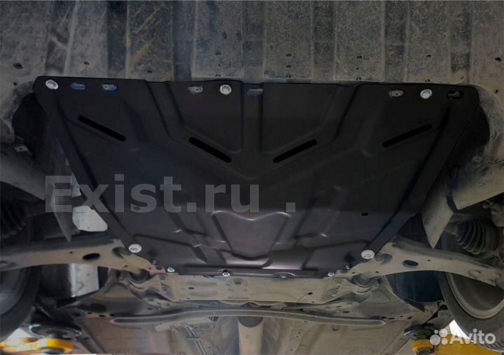 Форд Фокус 3 защита двигателя металл с крепежом