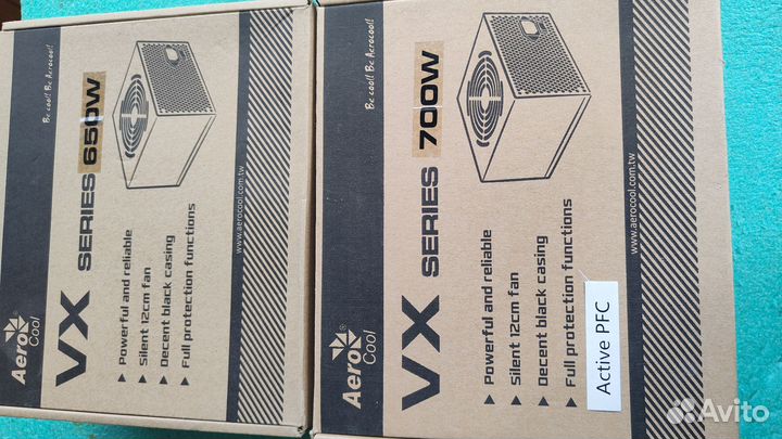 Блок питания aerocool vx 700w 650w