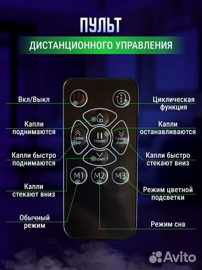 Увлажнитель воздуха с пультом