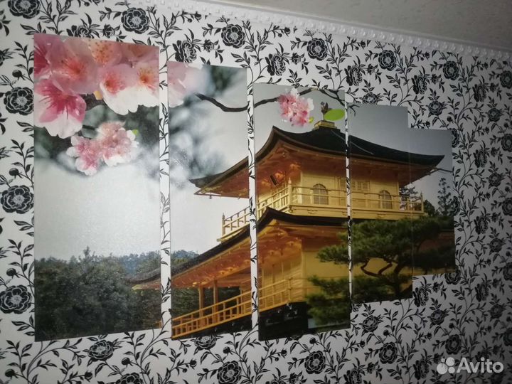 Модульная картина, маслянными красками