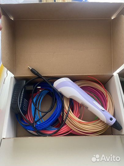 3d ручка с пластиком