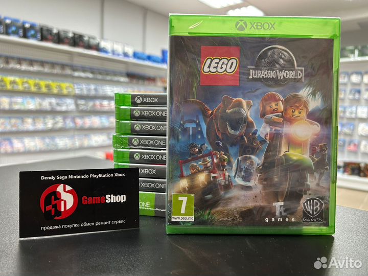 Диск Lego Jurassic World Xbox One