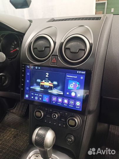 Магнитола на Nissan qashqai j10, android