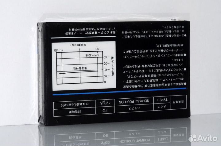 Аудиокассета Victor DA3/46 japan market (1191-1)