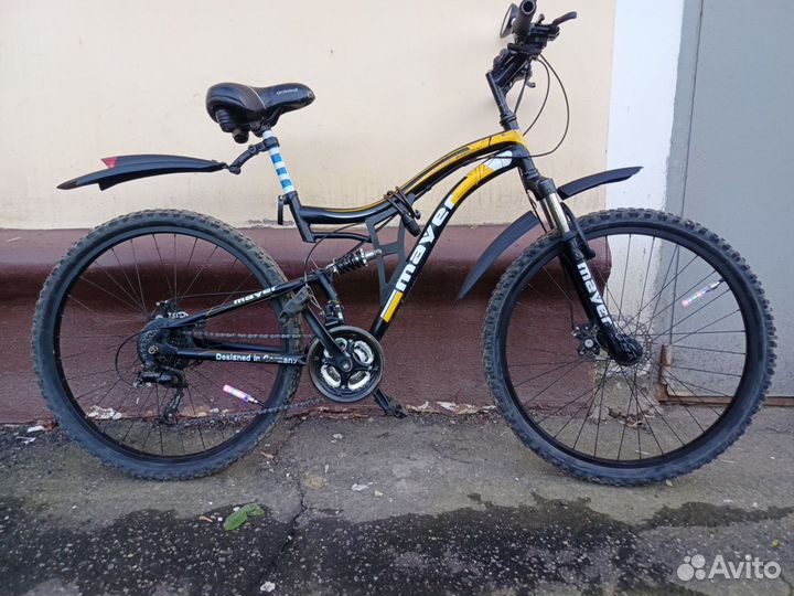 Велосипед взрослый 26 бу