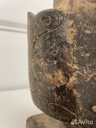 Массивная печать в форме головы