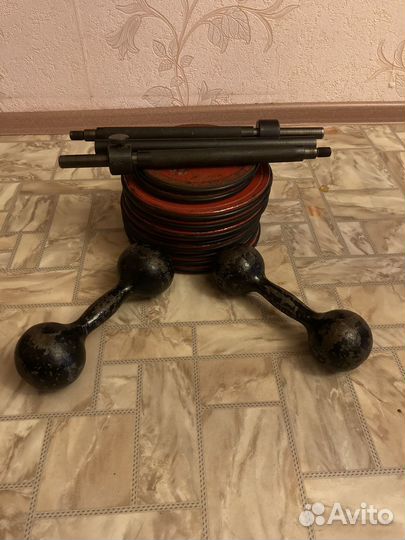 Штанга и гантели