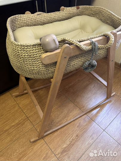 Люлька колыбель плетеная