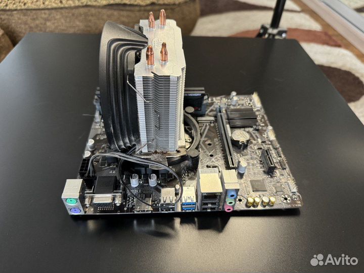 I3 10100f комплект (Плата + проц + озу + кулер)