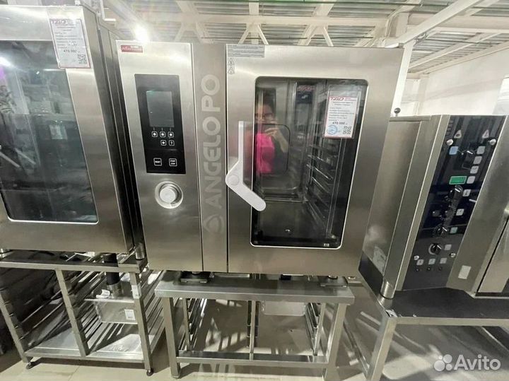 Пароконвектомат Angelo Po FX101E3С + подставка