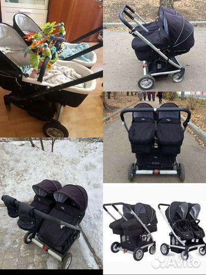 Коляска для двойняшек