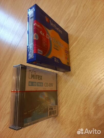 Диски CD-RW и DVD+RW