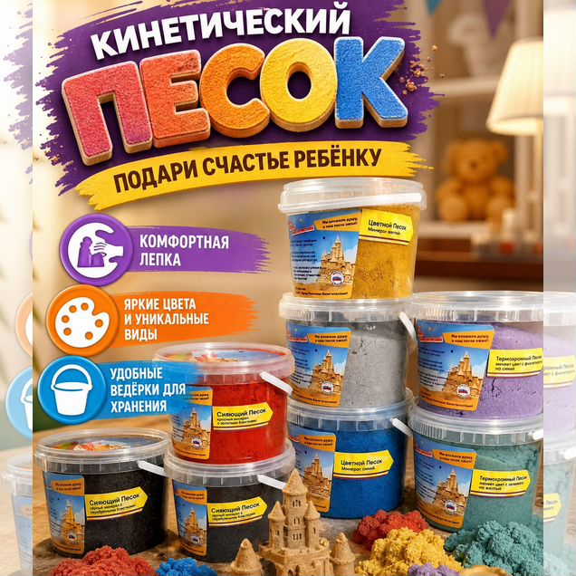 Кинетический песок