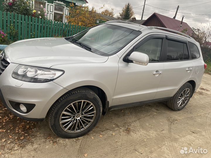 Hyundai Santa Fe 2.4 AT, 2011, 250 000 км