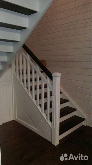 Лестница на второй этаж изготовление и установка