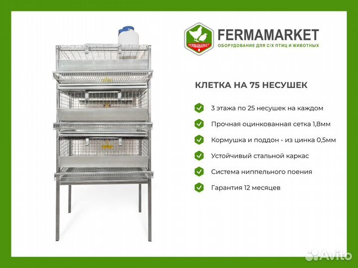 Клетки для перепелов Новосемейкино