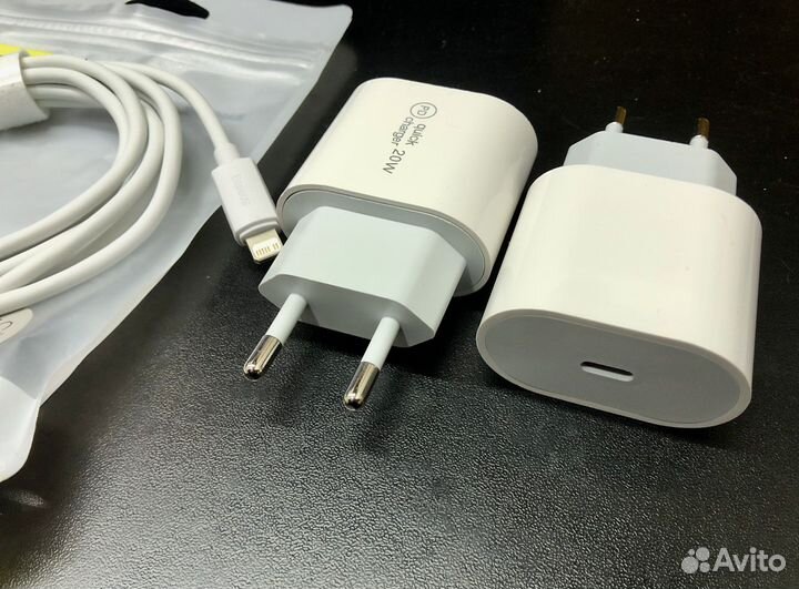 Зарядное устройство на iPhone / какбель type-c