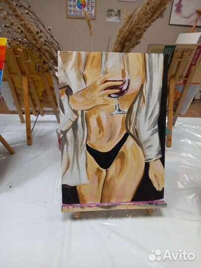 Картина маслом на холсте эстетика