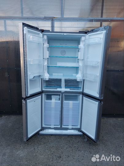 Холодильник Midea многодверный (серебро)