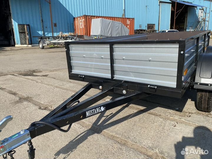 Легковой двухосный прицеп 2.5х1.3 м (борта 40 см)