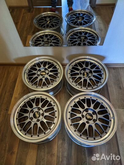 BBS LM 17 оригинальные диски 5х114.3 разноширокие