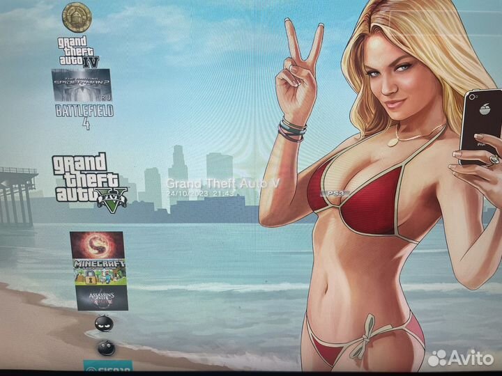 Sony PS3 super slim прошитая