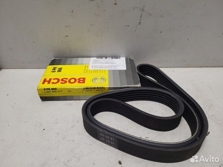 Ремень ручейковый 6pk906 Volkswagen Golf 4