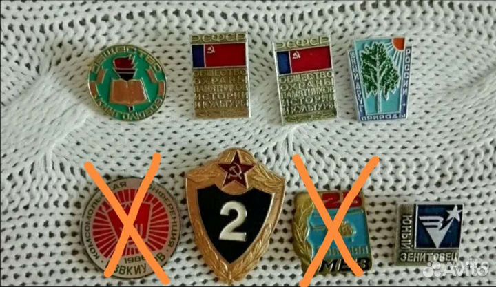 Значки СССР, тематика общества и организации