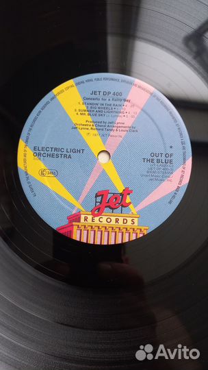 Пластинки ELO оригинал