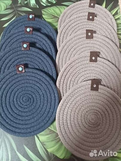 Подставки под горячее,Ручная работа