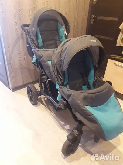 Коляска для двойни